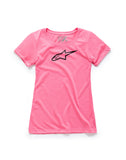 ALPINESTARS WOMEN'S AGELESS TEE PINK XL 1W38-73002-310A-XL
