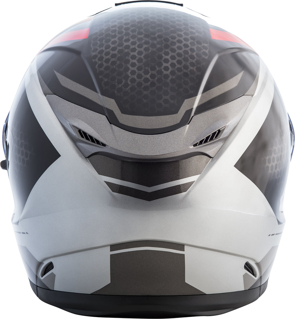 FLY RACING SENTINEL MESH HELMET GREY/RED SM 73-8324S
