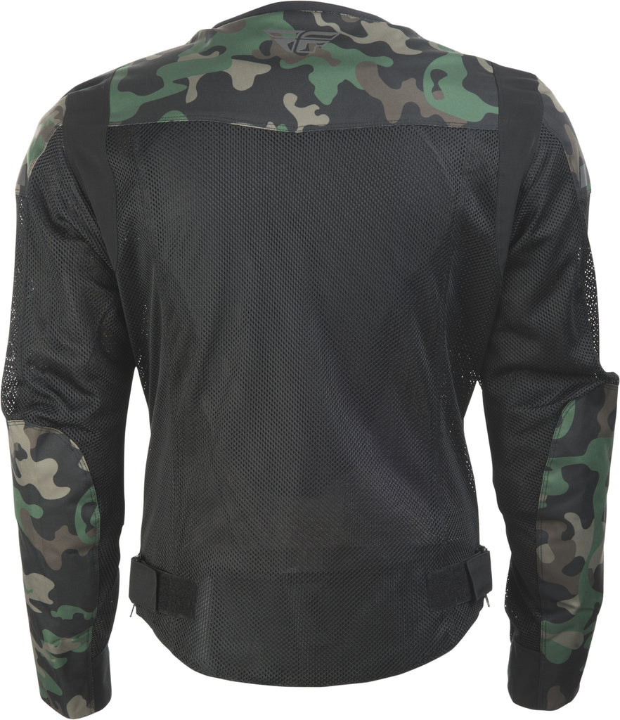 FLY RACING FLUX AIR MESH JACKET CAMO MD #6179 477-4078~3
