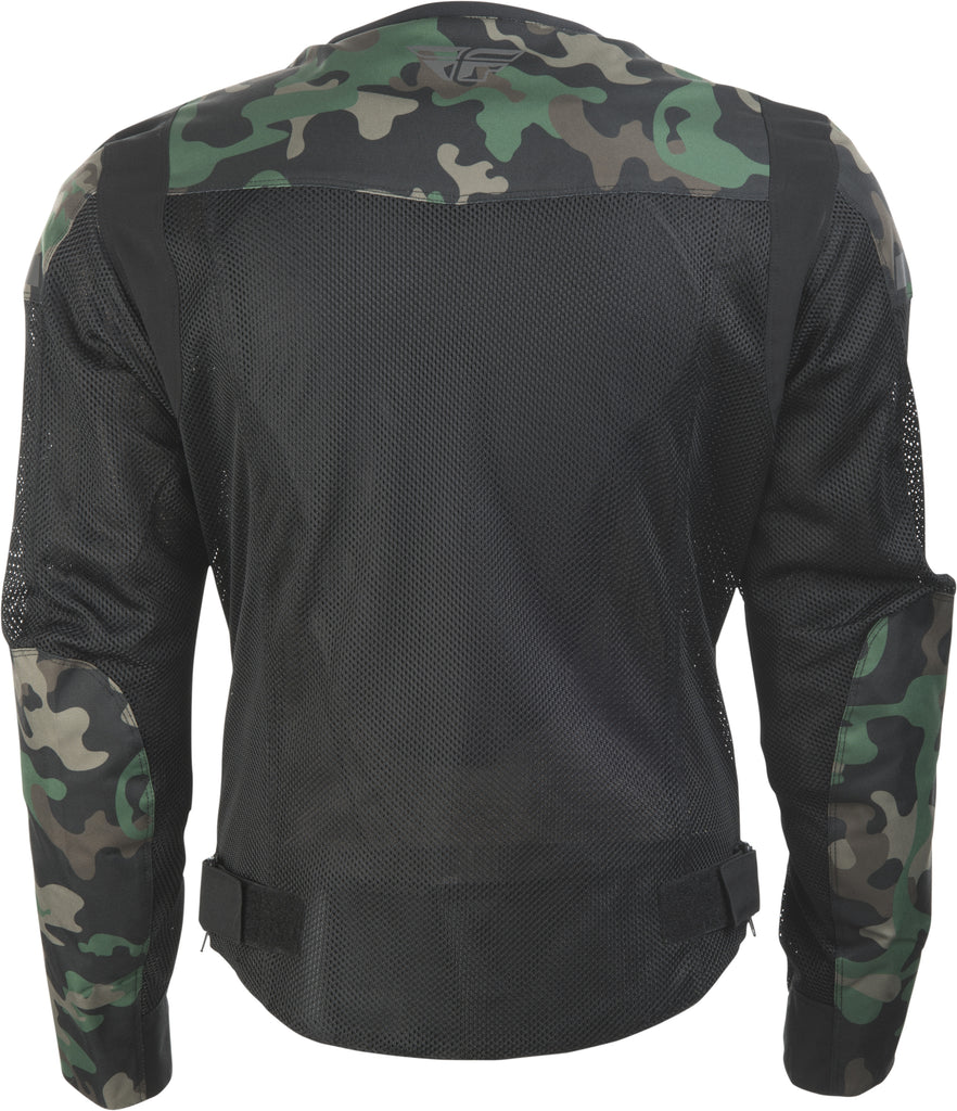 FLY RACING FLUX AIR MESH JACKET CAMO 2X #6179 477-4078~6