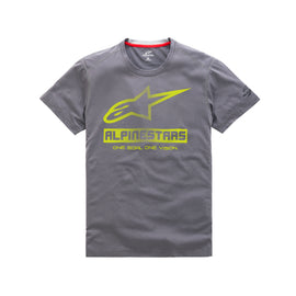 ALPINESTARS SOURCE RIDE DAY TEE CHARCOAL XL 1019-73004-18-XL