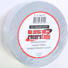 Load image into Gallery viewer, ISC RACERS TAPE 2"X180' (SILVER) RT3005