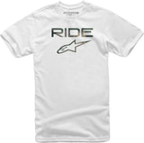 ALPINESTARS RIDE 2.0 CAMO TEE WHITE MD 1119-72006-20-M