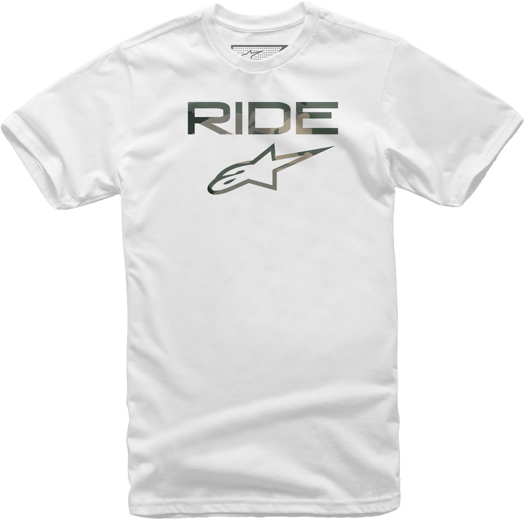 ALPINESTARS RIDE 2.0 CAMO TEE WHITE XL 1119-72006-20-XL