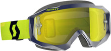 Load image into Gallery viewer, SCOTT HUSTLE GOGGLE BLUE/YELLOW W/YELLOW CHROME WORKS 268182-1054289