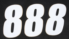 Load image into Gallery viewer, D'COR NUMBER 8 WHITE 4" 3/PK 45-14-8