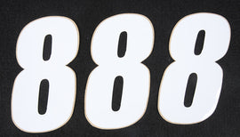 D'COR NUMBER 8 WHITE 4