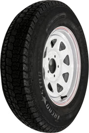 AWC TRAILER TIRE AND WHEEL ASSEMBLY WHITE TA2055012-71BF78C