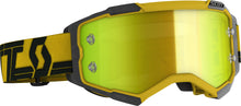 Load image into Gallery viewer, SCOTT FURY GOGGLE YELLOW/BLACK YELLOW CHROME WORKS 272828-1017289