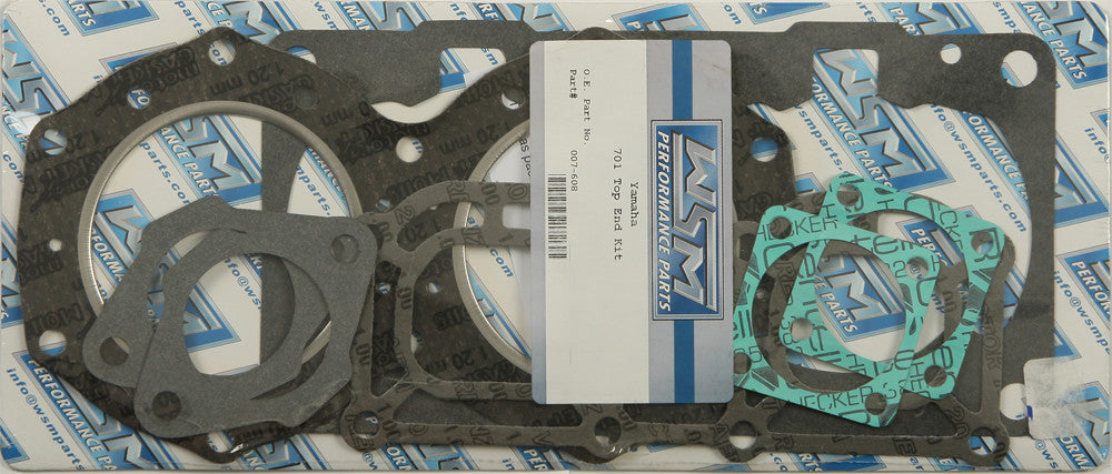 WSM TOP END GASKET KIT YAM 007-608