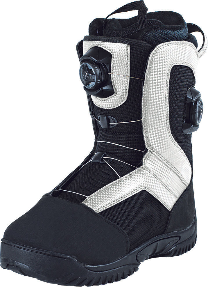 HMK SUMMIT BOA FOCUS BOOTS WHITE SZ 13 HM913SDUALW