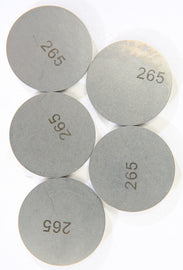 K&L VALVE SHIMS 2.65MMX29.5MM 5/PK 13-7670