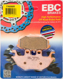 EBC BRAKE PAD FA686R