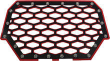 Load image into Gallery viewer, MODQUAD 2-PANEL FRONT GRILL (BLACK/RED) RZR-FG2-RD-atv motorcycle utv parts accessories gear helmets jackets gloves pantsAll Terrain Depot