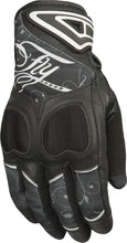 Load image into Gallery viewer, FLY RACING WOMEN'S VENUS GLOVES BLACK/GREY MD #5884 476-6120~3-atv motorcycle utv parts accessories gear helmets jackets gloves pantsAll Terrain Depot
