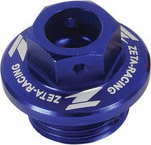 Load image into Gallery viewer, ZETA OIL FILLER PLUG BLUE ZE89-2312