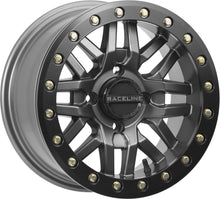 Load image into Gallery viewer, RACELINE RYNO BEADLOCK 4/137 15X10 5+5 GUNMETAL A91G-51037-55