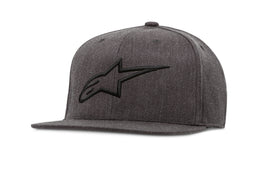 ALPINESTARS AGELESS FLATBILL HAT CHARCOAL/BLACK SM/MD 1035-81015-1910-S/M