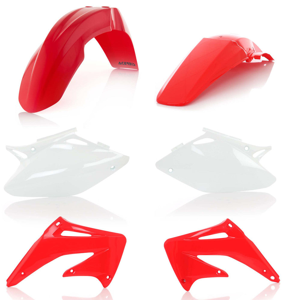 ACERBIS PLASTIC KIT RED 2040980245-atv motorcycle utv parts accessories gear helmets jackets gloves pantsAll Terrain Depot