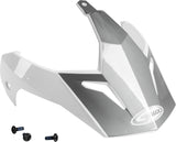 GMAX VISOR W/SCREWS SCUD WHITE/GREY GM-11 G011098