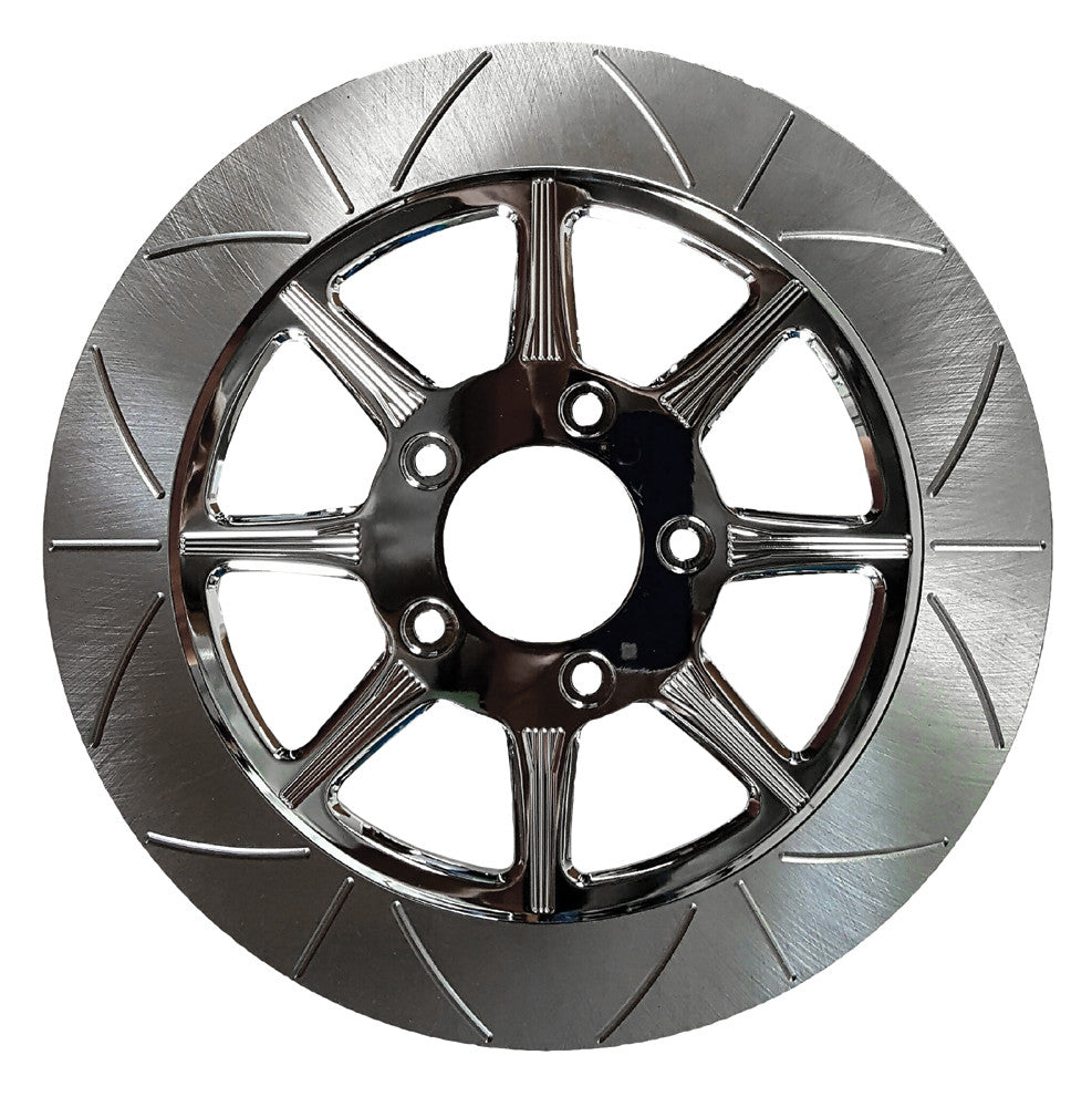 LYNDALL BRAKES HIGH CARBON STEEL PHOENIX FRONT ROTOR CHROME 11.5" 727-0315