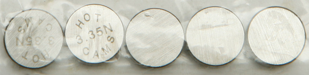 HOT CAMS VALVE SHIMS 9.48X3.35MM 5/PK 5PK948335