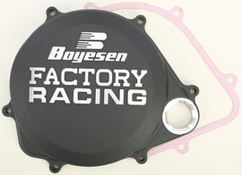BOYESEN FACTORY RACING CLUTCH COVER BLACK CC-06CB