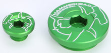 Load image into Gallery viewer, HAMMERHEAD ENGINE PLUGS GREEN KX250F '11-13 KX450F '09-13 32-0342-00-30