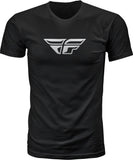 FLY RACING FLY F-WING TEE BLACK SM 352-0610S