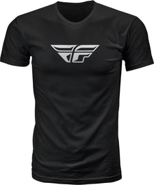 FLY RACING FLY F-WING TEE BLACK LG 352-0610L-atv motorcycle utv parts accessories gear helmets jackets gloves pantsAll Terrain Depot
