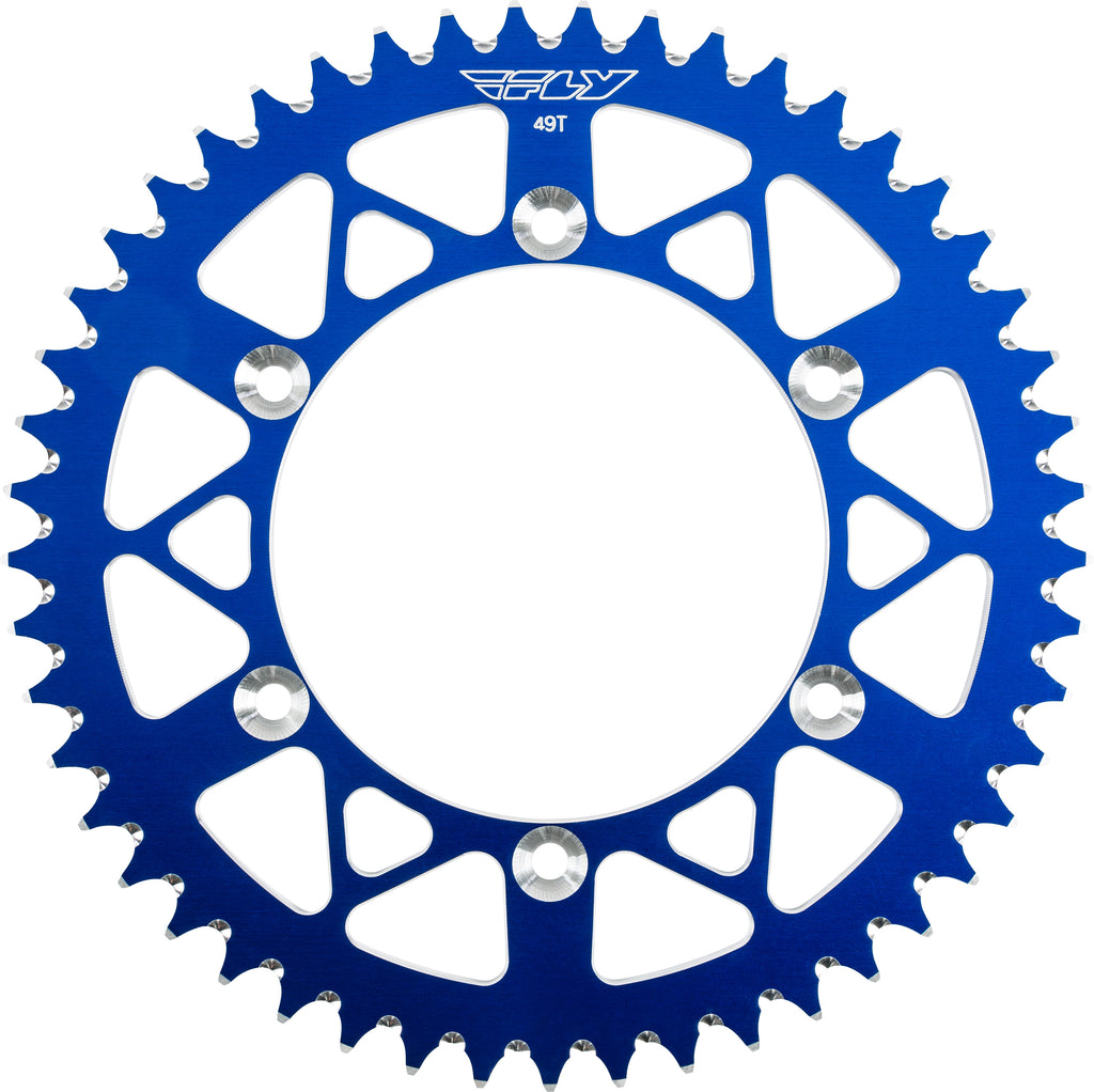 FLY RACING SPROCKET REAR 49T BLUE 208-49 BLU-atv motorcycle utv parts accessories gear helmets jackets gloves pantsAll Terrain Depot