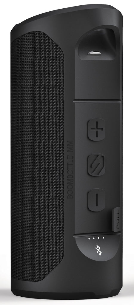SCOSCHE BOOMBOTTLE MM BLACK BLUETOOTH PORTABLE SPEAKER BTMSC1-BB2