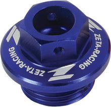 Load image into Gallery viewer, ZETA OIL FILLER PLUG BLUE ZE89-2412