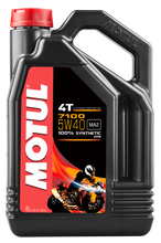 Load image into Gallery viewer, MOTUL 7100 4T 5W40 4-LITER 104087