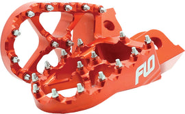 FLO MOTORSPORTS PRO SERIES FOOT PEGS ORANGE KTM/HUS FPEG-795-2 ORG-atv motorcycle utv parts accessories gear helmets jackets gloves pantsAll Terrain Depot
