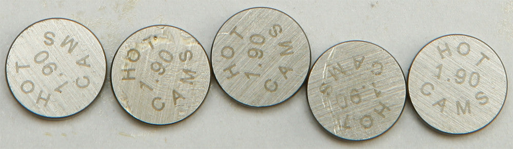 HOT CAMS VALVE SHIMS 10.00X1.90MM 5/PK 5PK1000190