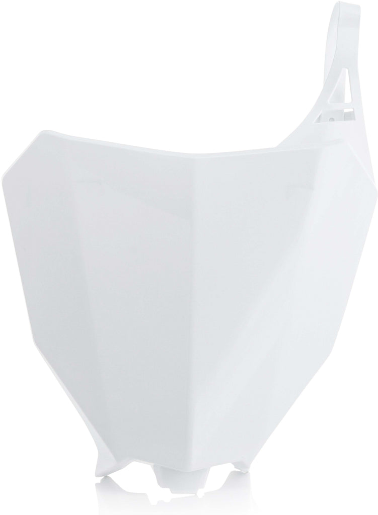 ACERBIS FRONT NUMBER PLATE WHITE 2630680002