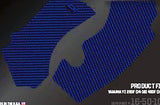 D'COR FRAME GRIP GUARD DECAL BLUE 16-50-104
