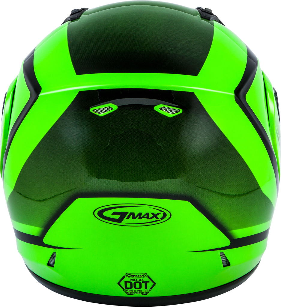 GMAX MD-04S MODULAR DOCKET SNOW HELMET NEON GREEN/BLACK XS G2042643
