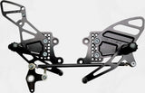 VORTEX REAR SET BLACK RS205K