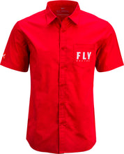 Load image into Gallery viewer, FLY RACING FLY PIT SHIRT RED MD 352-6215M