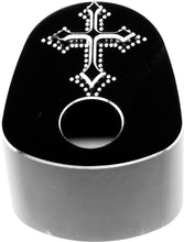 Load image into Gallery viewer, PREC. BILLET IGNITION SWITCH COVER DARKSIDE BLACK DRK-540-08UP-BLK