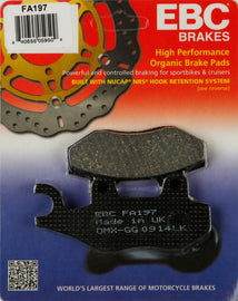 EBC BRAKE PADS FA197-atv motorcycle utv parts accessories gear helmets jackets gloves pantsAll Terrain Depot