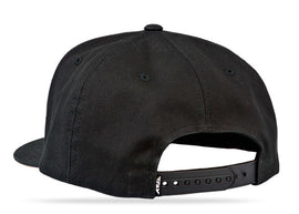 FLY RACING FLY STREET SNAPBACK HAT BLACK BLACK #5426 477-0030-atv motorcycle utv parts accessories gear helmets jackets gloves pantsAll Terrain Depot