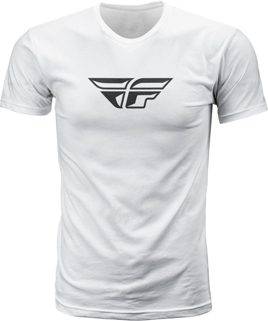 FLY RACING FLY F-WING TEE WHITE 2X 352-06142X-atv motorcycle utv parts accessories gear helmets jackets gloves pantsAll Terrain Depot