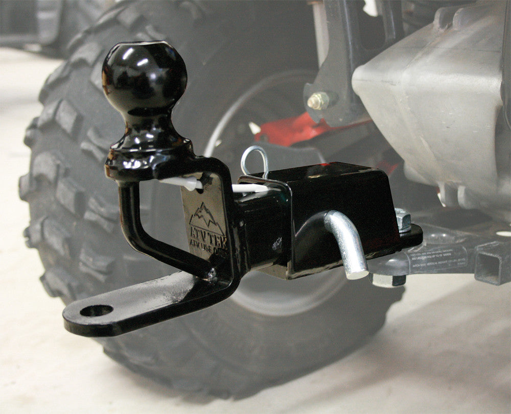 ATV TEK RECEIVER HITCH W/BALL TRH1-atv motorcycle utv parts accessories gear helmets jackets gloves pantsAll Terrain Depot