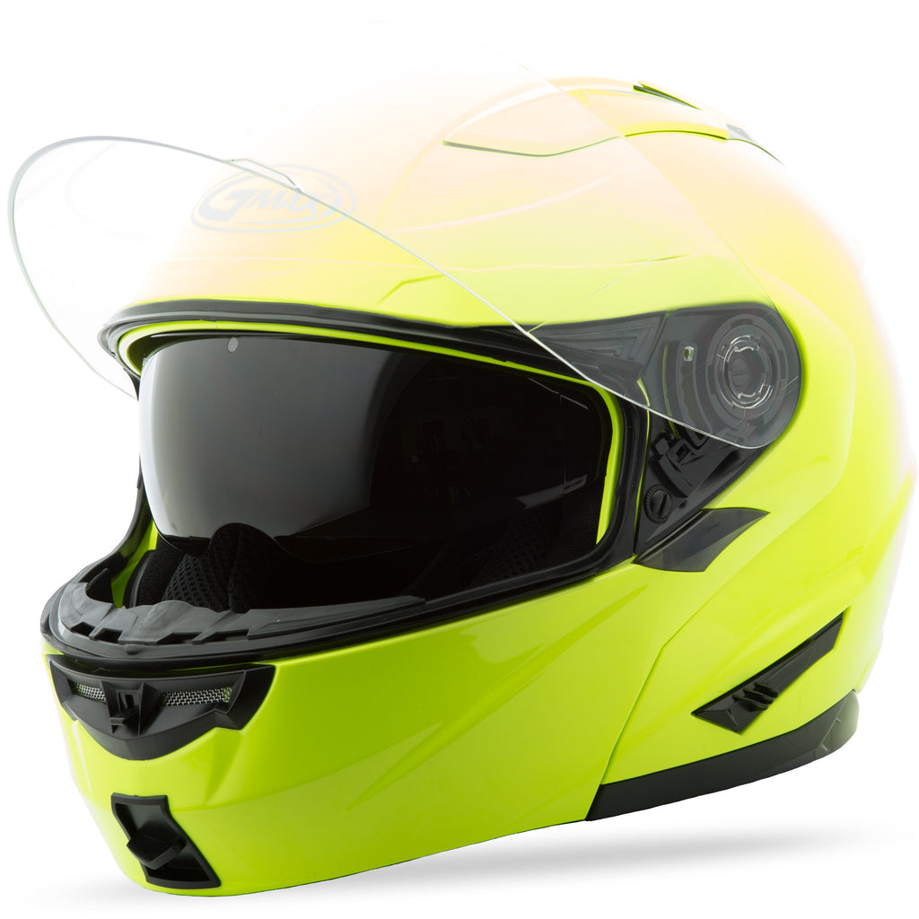GM-64 MODULAR HELMET HI-VIS YELLOW XS-atv motorcycle utv parts accessories gear helmets jackets gloves pantsAll Terrain Depot