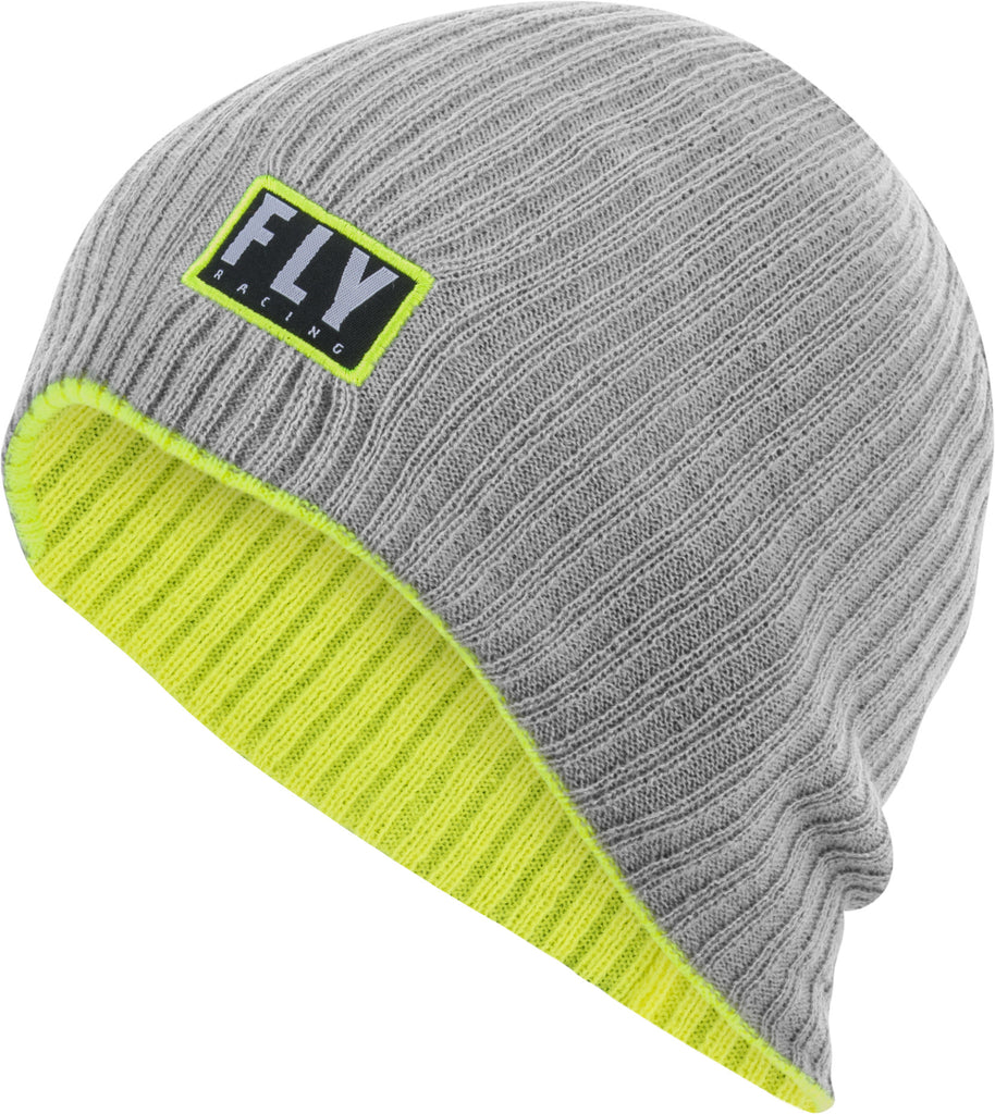 FLY RACING FLY SNOW BEANIE YELLOW/GREY 1 SZ 351-0937