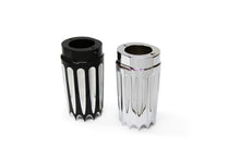 Load image into Gallery viewer, BAGGERNATION SLIDER COVER YAFTERBURNER CHROME UP TO 13 SC-YB-6.25-13E-C