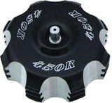 MODQUAD BILLET GAS CAP (BLACK LOGO) GC1-RBLK